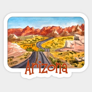 Arizona, Highway I15 Sticker